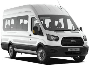 Pronájem Ford Transit v Tirana Airport