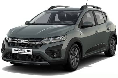 Rent a Dacia Sandero in Tirana City Center